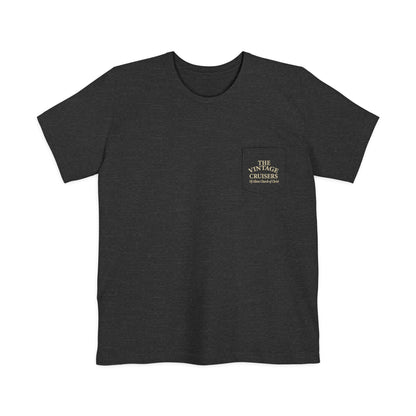 Retro Allons Church of Christ Pocket T-shirt