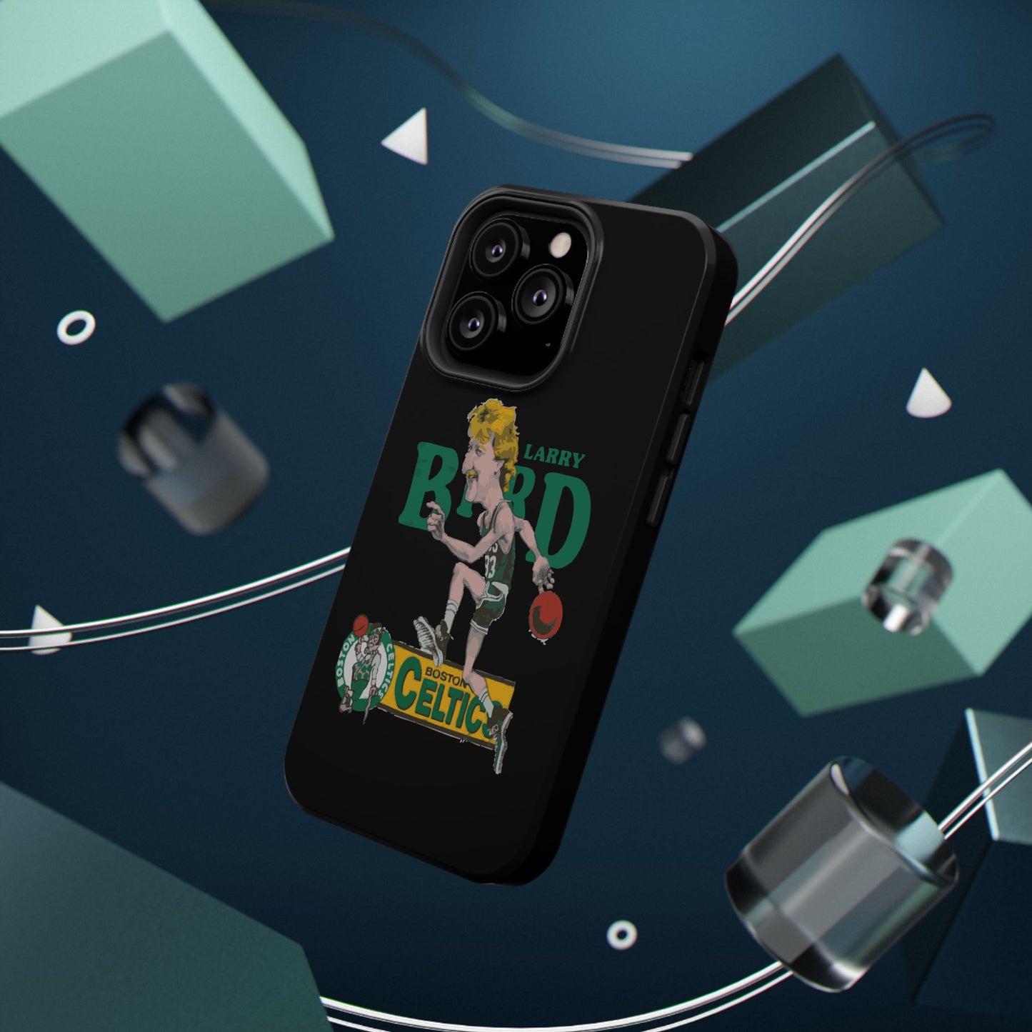 Larry Bird Impact-Resistant Phone Case, Sports Fan Gift, Basketball Accessories, Celtics Merchandise, Unique Phone Cover