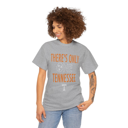 Tennessee Pride Tee, Unisex Heavy Cotton Tee, Tennessee Fans Gift, College Sports Apparel, Casual Everyday Wear, State Pride Shirt