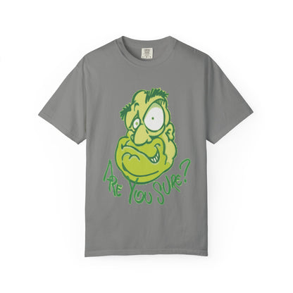 Unisex Garment-Dyed T-Shirt with Quirky Cartoon Design - Perfect for Casual Wear, Gifting, Parties, and Everyday Comfort
