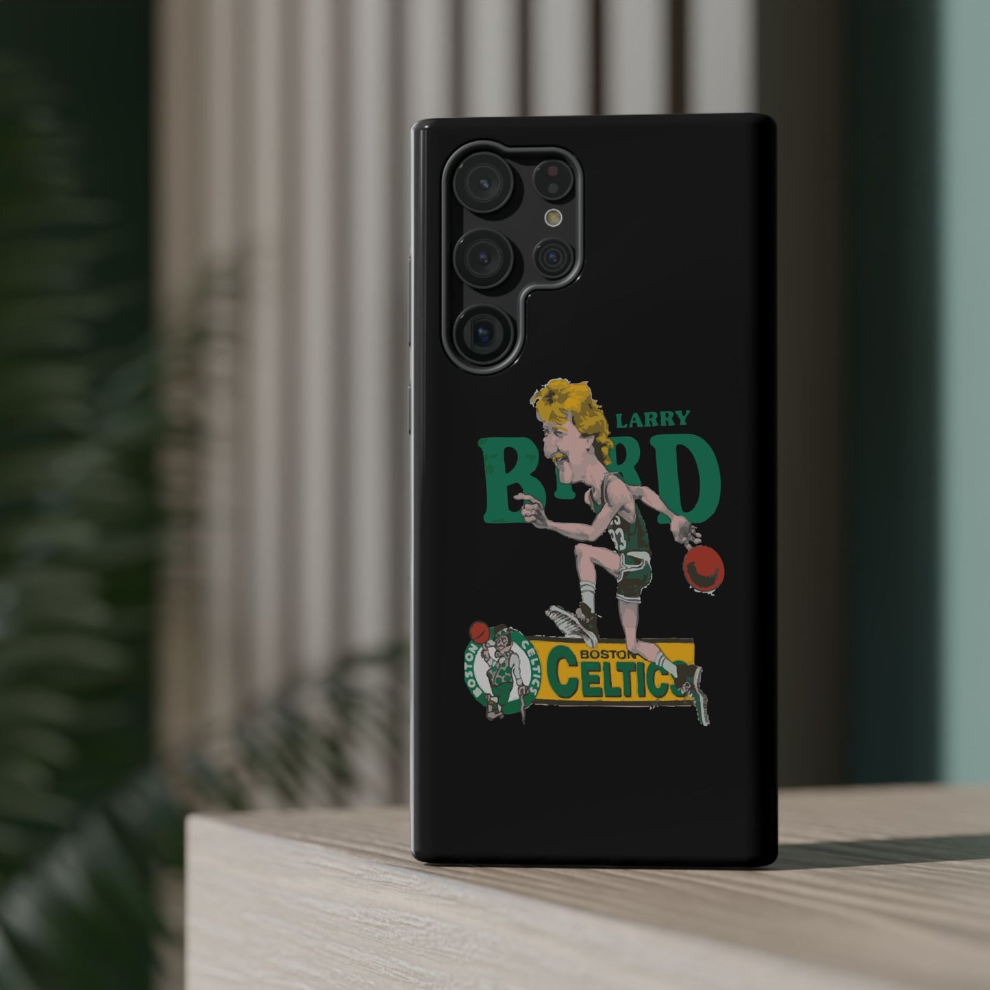 Larry Bird Impact-Resistant Phone Case, Sports Fan Gift, Basketball Accessories, Celtics Merchandise, Unique Phone Cover