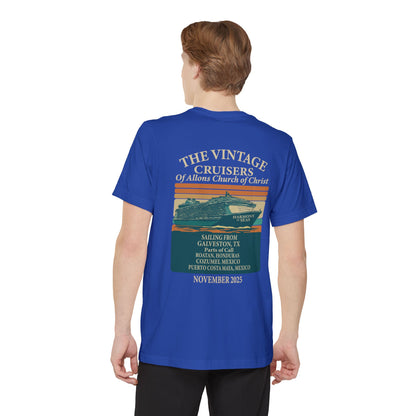 Retro Allons Church of Christ Pocket T-shirt