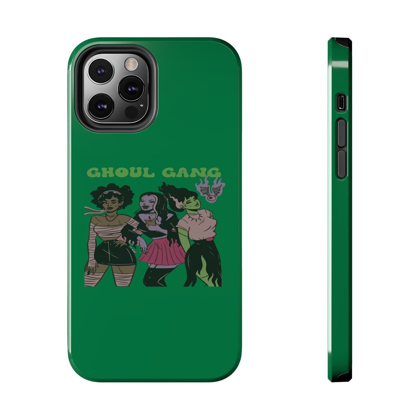 Ghoul Gang Tough Phone Case, Phone Accessory, Halloween Gift, Spooky Aesthetic, Durable Protection, Trendy Design