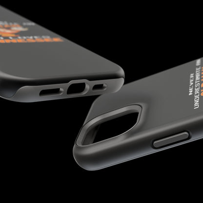 Tough Phone Case, Old Man Who Loves Tennessee, Gift for Grandpa, Tennessee Pride, Men's Accessories, Father's Day, Custom Cases