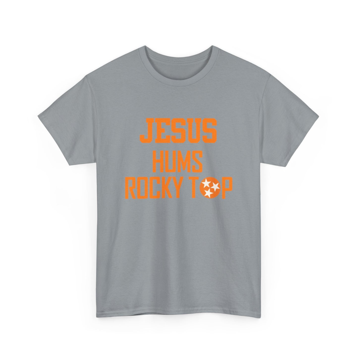 Jesus Hums Rocky Top Tee | Christian Football Tennessee Vols Shirt
