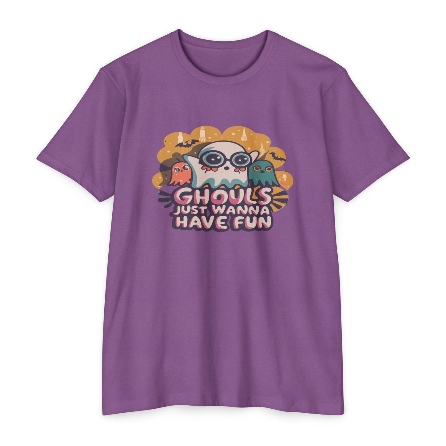 Halloween Fun Graphic Tee, Ghouls T-shirt, Unisex T-shirt, Spooky Shirt, Casual Halloween Apparel