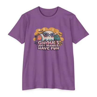 Halloween Fun Graphic Tee, Ghouls T-shirt, Unisex T-shirt, Spooky Shirt, Casual Halloween Apparel
