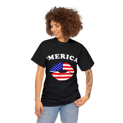 'Merican Unisex Heavy Cotton Tee