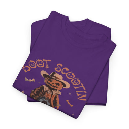 Spooky Cowboy Tee, Unisex Heavy Cotton T-Shirt, Halloween Costume, Fall Fashion, Fun Casual Wear, Gift for Friends, Boot Scootin' [...]