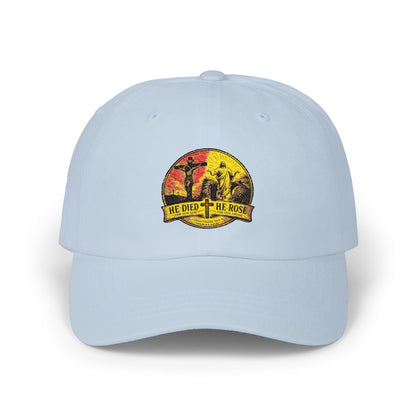 Dad Cap — Vintage Outdoors Patch “Blessed Are The Poor”