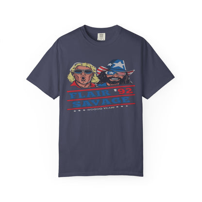 Retro Wrestling Fan T-Shirt, Unisex Graphic Tee, Flair Savage Shirt, Sports Fan Apparel, Vintage Style Gift