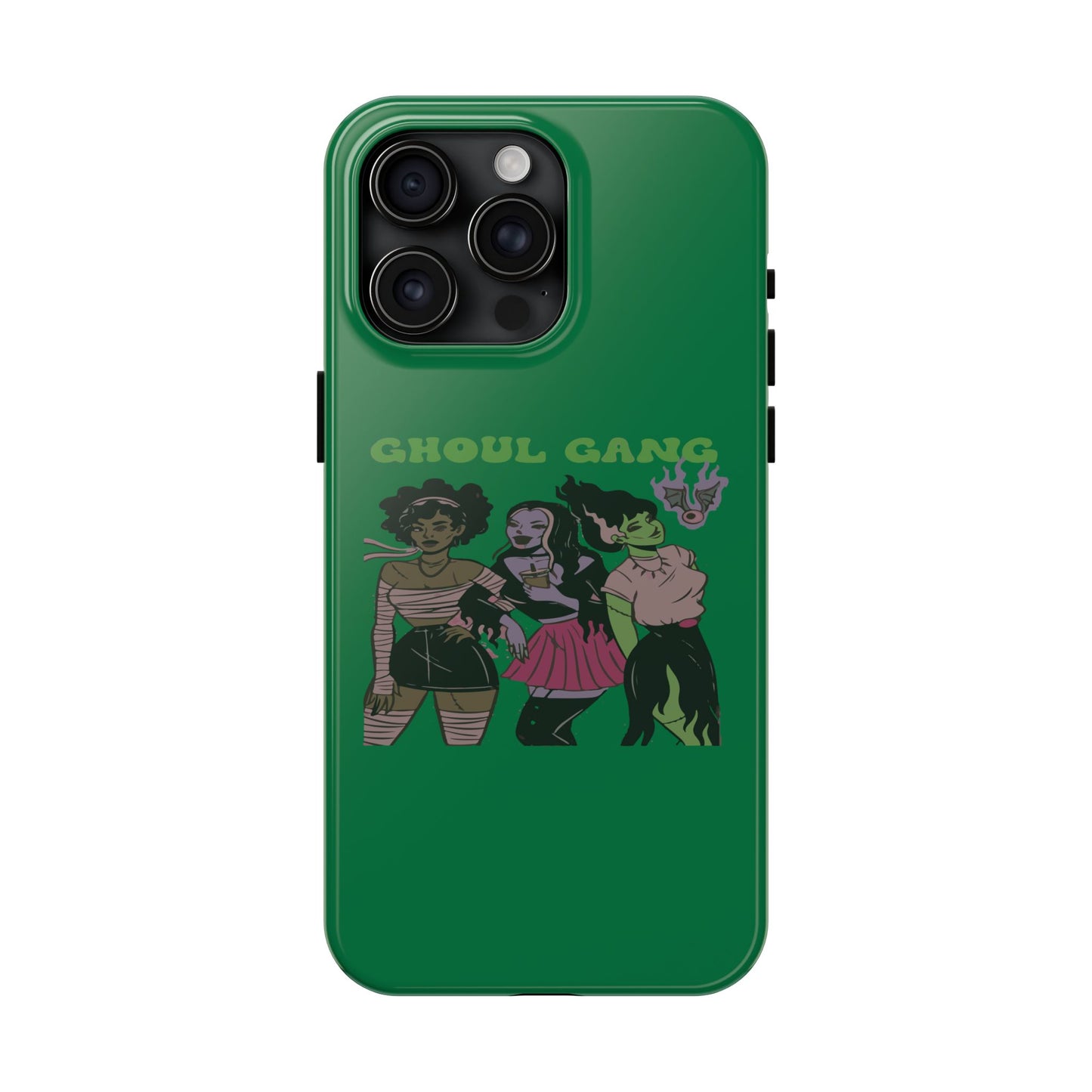 Ghoul Gang Tough Phone Case, Phone Accessory, Halloween Gift, Spooky Aesthetic, Durable Protection, Trendy Design