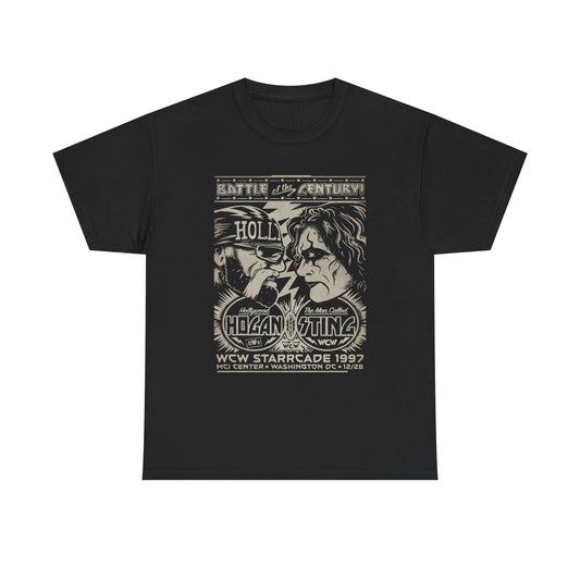 Vintage Wrestling Tee - Hulk vs Sting Retro Sports Nostalgia - Classic WCW Unisex Heavy Cotton Tee