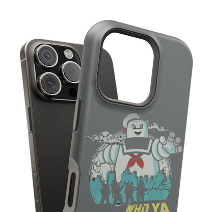 Ghostbuster-Inspired Tough Phone Case - Who Ya Gonna Call? - Perfect for Fans, Gift for Halloween, Geeky Accessories, Durable Protection