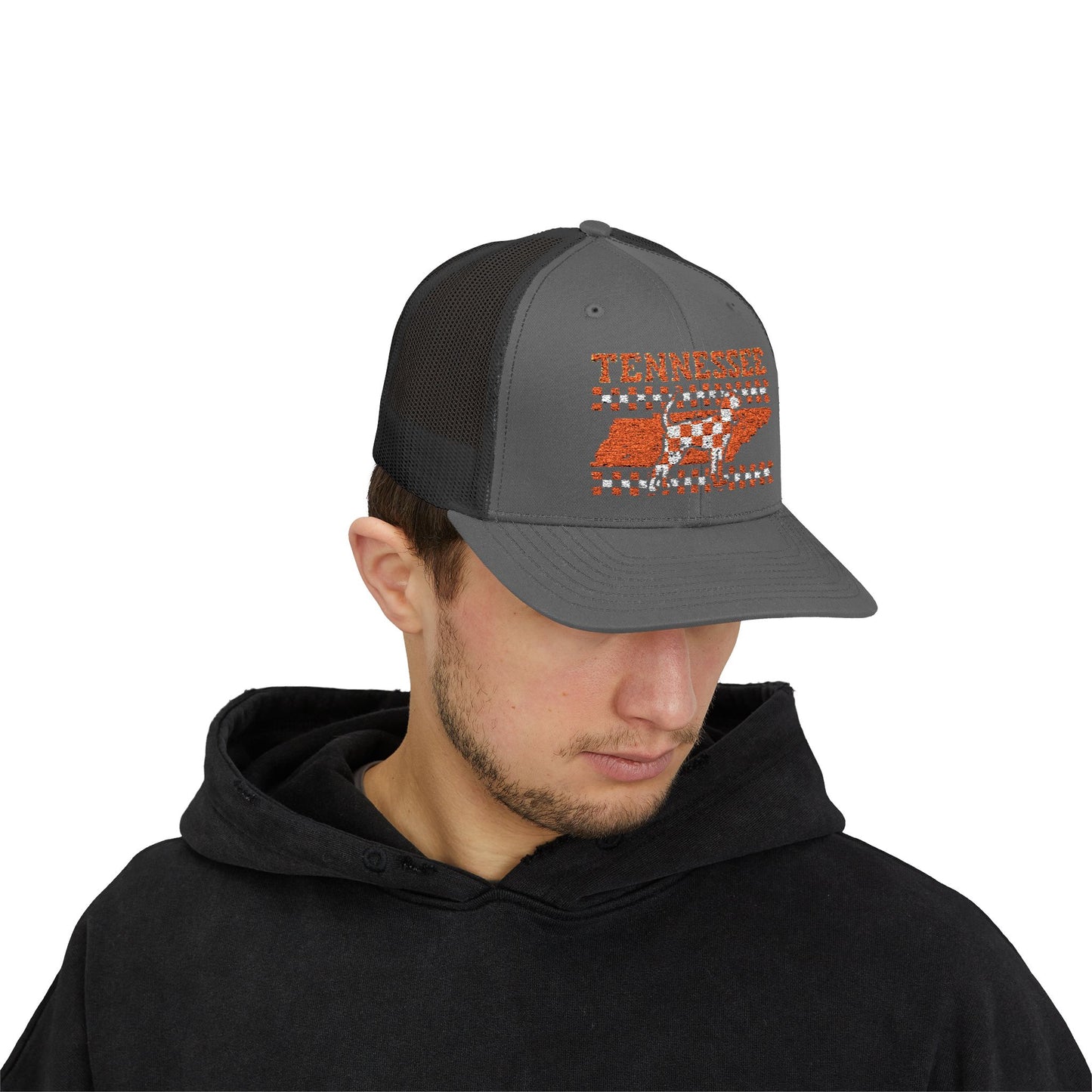 Tennessee Racing Rhinestone Trucker Cap