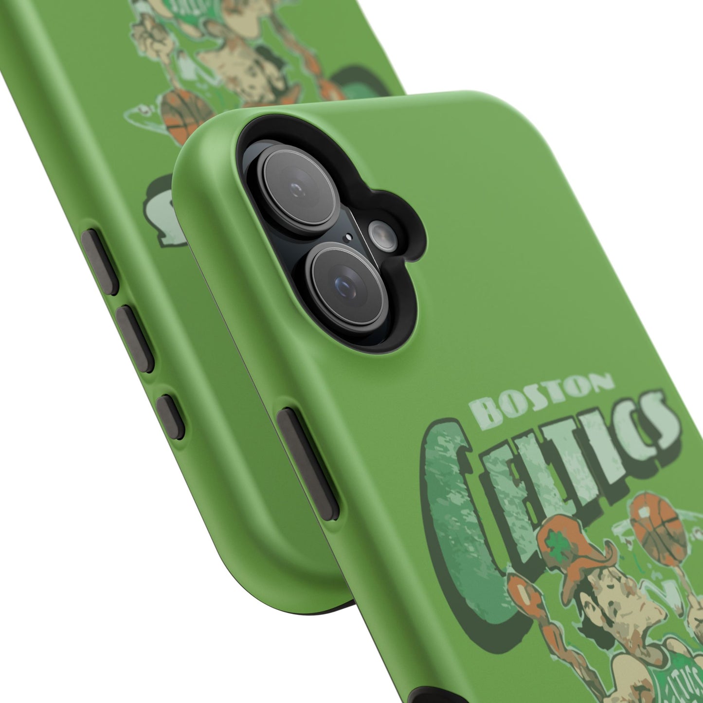 Boston Celtics Impact-Resistant Phone Case, Basketball Phone Cover, Sports Fan Gift, Sturdy Phone Case, NBA Merchandise, Team Spirit Decor