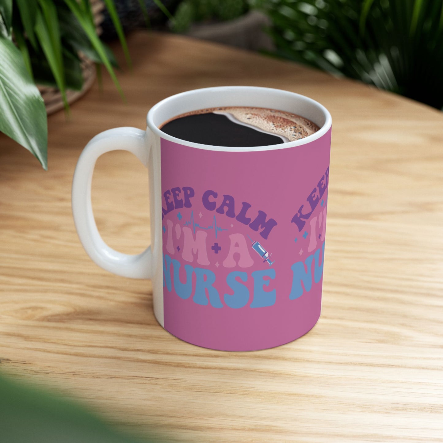 Nurse Humor Ceramic Mug - "Keep Calm I'm a Nurse" - Perfect Gift for Nurses, Healthcare Workers, Coffee Lovers, Nursing Graduates, [...]