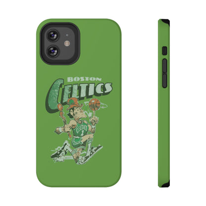 Boston Celtics Impact-Resistant Phone Case, Basketball Phone Cover, Sports Fan Gift, Sturdy Phone Case, NBA Merchandise, Team Spirit Decor