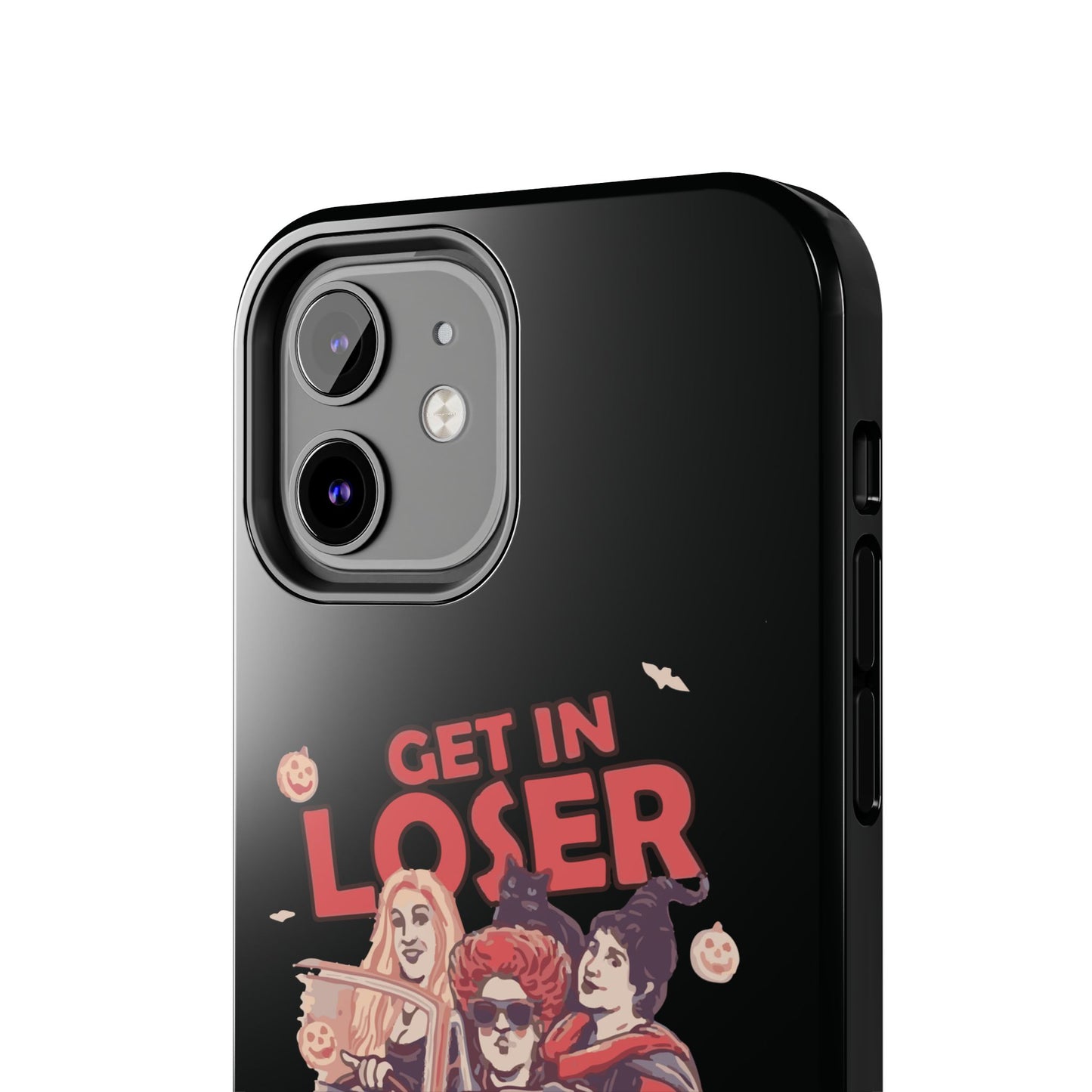 Witchy Tough Phone Case - Get in Loser Design, Halloween Gift, Spooky Style, Kawaii Aesthetic, Cell Phone Cover