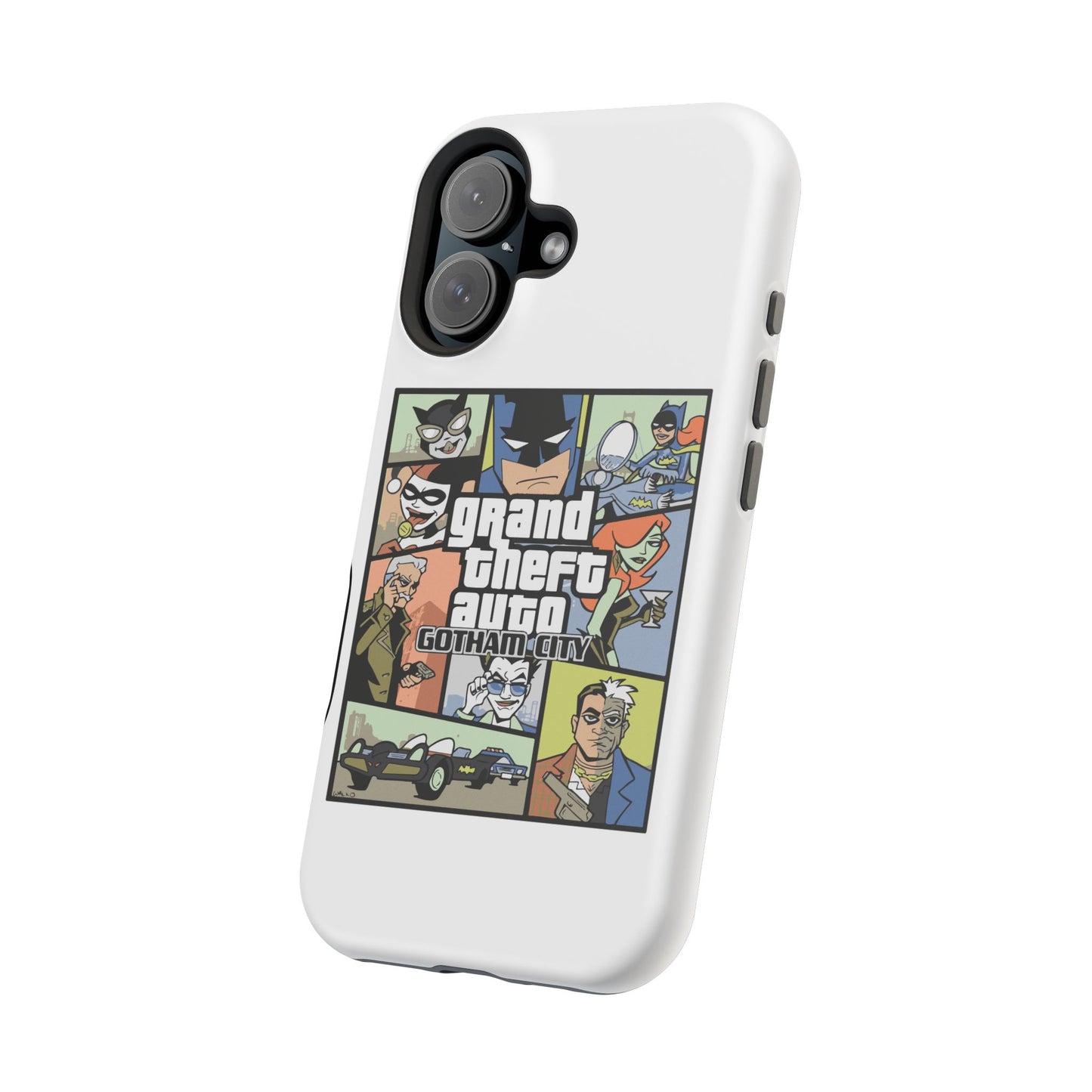 Grand Theft Auto Magnetic Tough Case, Gaming Phone Case, GTA Art Phone Cover, Gifts for Gamers, Cool Cell Phone Case