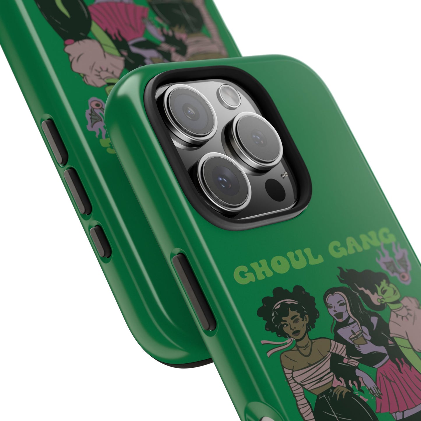 Ghoul Gang Tough Phone Case, Phone Accessory, Halloween Gift, Spooky Aesthetic, Durable Protection, Trendy Design