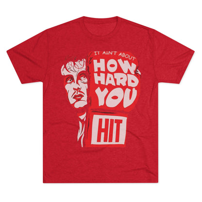 Rocky Fitness Tee - Unisex Tri-Blend Crew Tee