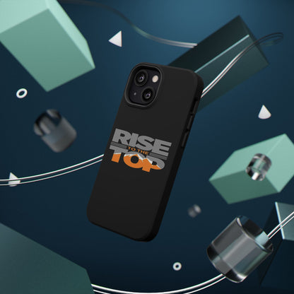 Impact-Resistant Phone Case - Rise to the Top, Durable Phone Cover, Gift for Motivational Quotes Lovers, Trendy Tech Accessories