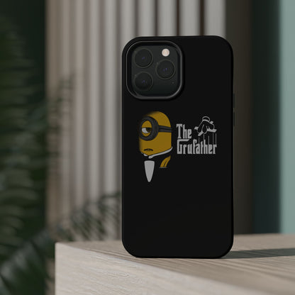 Magnetic Tough Cases: The Gruffather Phone Cover, Gift for Minions Fans, Unique Cell Phone Case, Durable Protective Case, Fun Cartoon Design