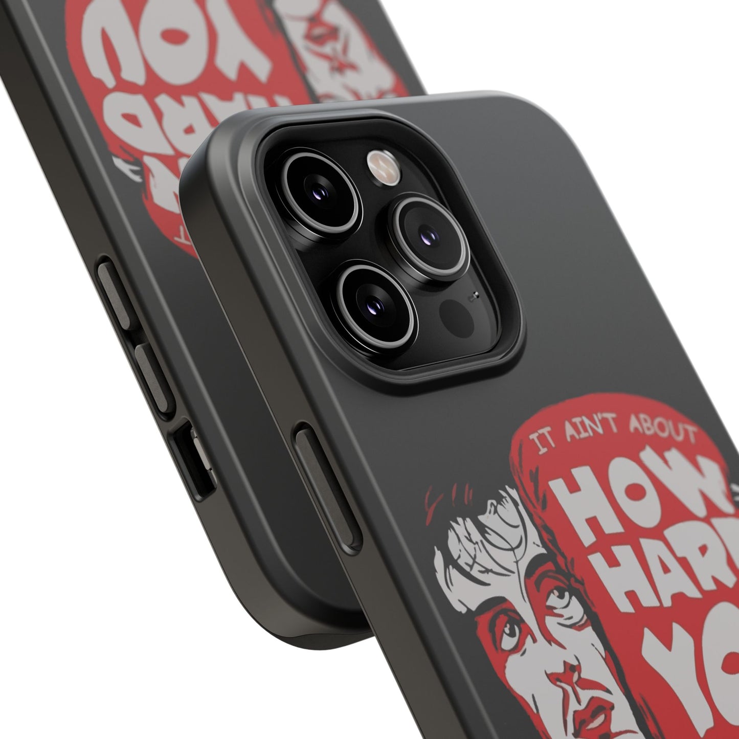 Impact-Resistant Phone Case, Rugged Smartphone Cover, Tough Phone Protection, Inspirational Gift, Motivational Tech Accessory