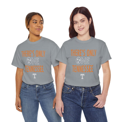 Tennessee Pride Tee, Unisex Heavy Cotton Tee, Tennessee Fans Gift, College Sports Apparel, Casual Everyday Wear, State Pride Shirt