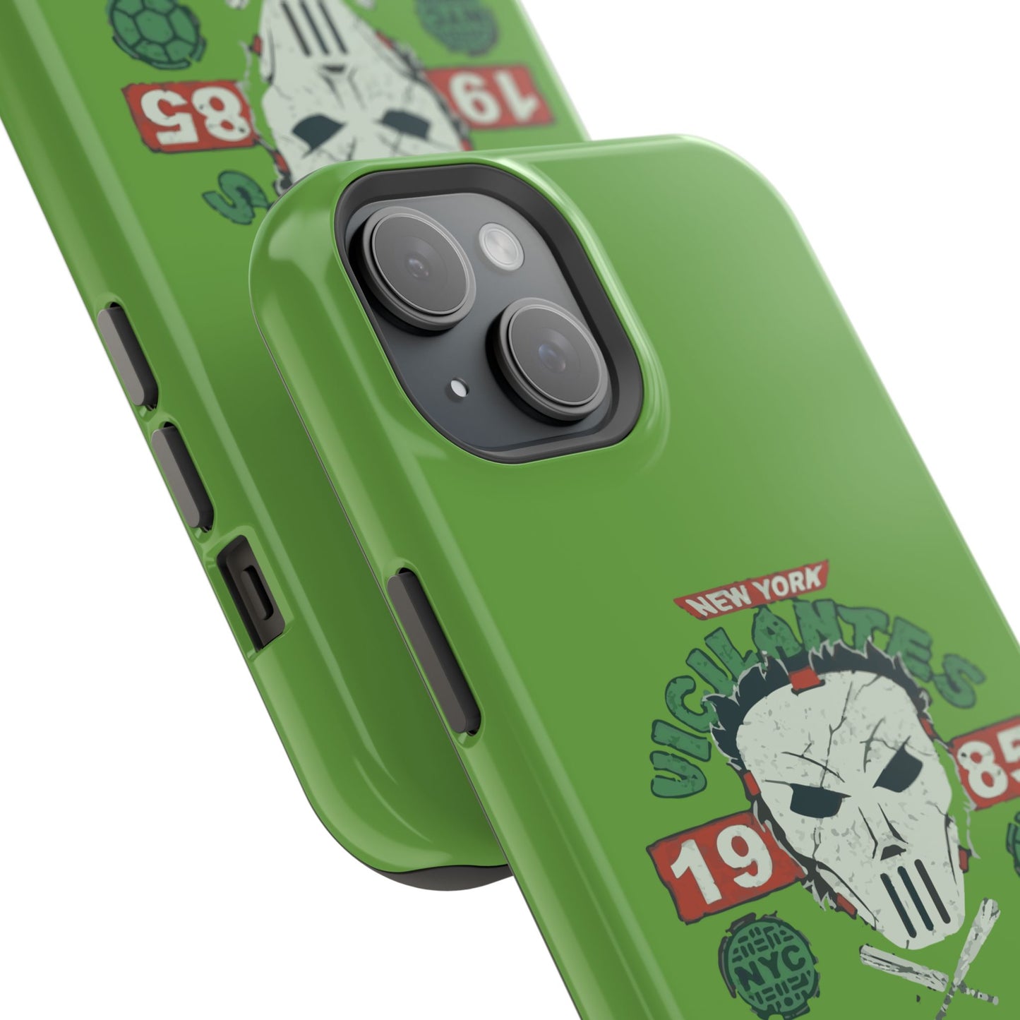 Urban Punk Phone Case, Tough Phone Cover, Skull Design Case, Gift for Him, Unique Mobile Accessory, NYC Style Case