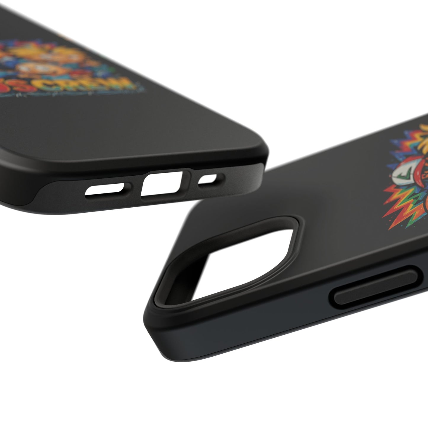 90s Crew Impact-Resistant Phone Case — Retro Cartoon Gamer Design