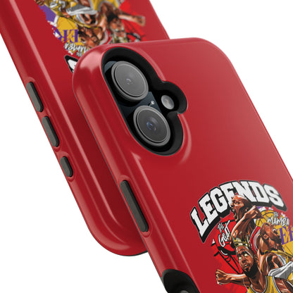 Legends Basketball Graphic Phone Case — Impact-Resistant iPhone Cover