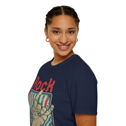 Rock On Unisex T-Shirt - Music Lover Gift, Concert Wear, Casual Style, Graphic Tee, Rock n Roll Apparel