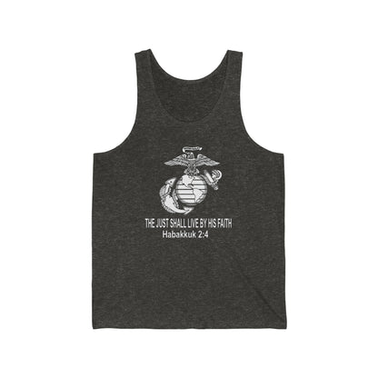 the Just shall Live by Faith Jersey Tank