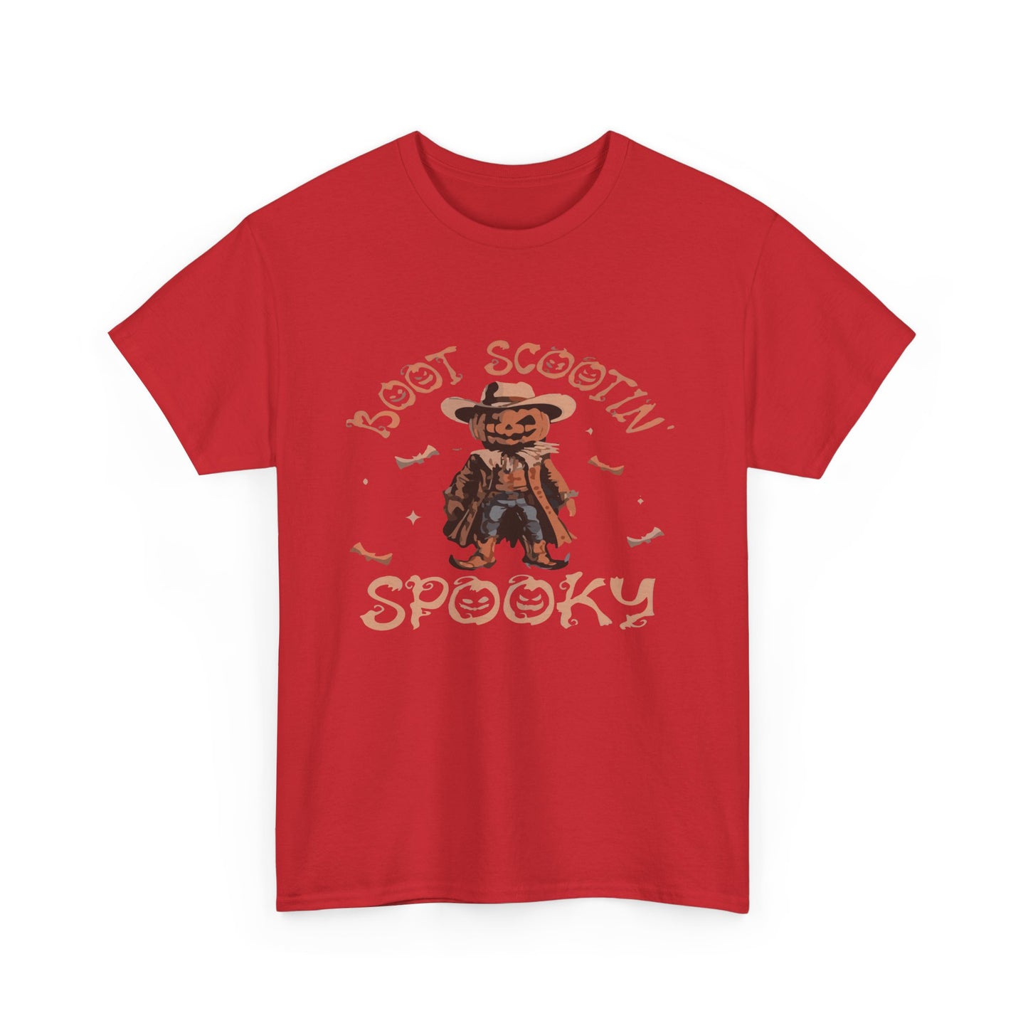 Spooky Cowboy Tee, Unisex Heavy Cotton T-Shirt, Halloween Costume, Fall Fashion, Fun Casual Wear, Gift for Friends, Boot Scootin' [...]