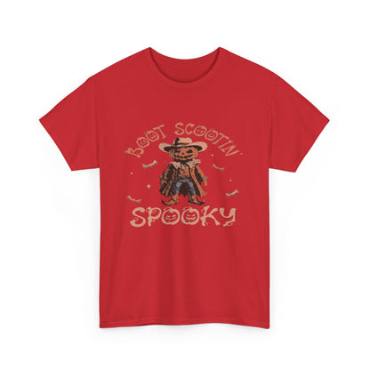 Spooky Cowboy Tee, Unisex Heavy Cotton T-Shirt, Halloween Costume, Fall Fashion, Fun Casual Wear, Gift for Friends, Boot Scootin' [...]