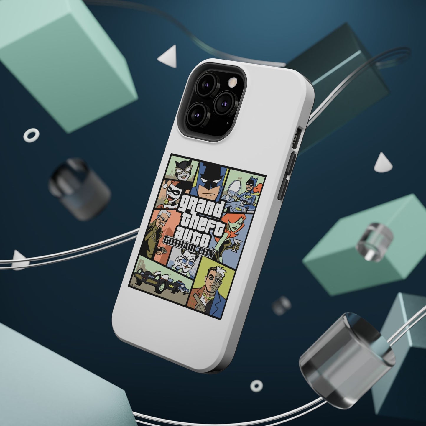 Grand Theft Auto Magnetic Tough Case, Gaming Phone Case, GTA Art Phone Cover, Gifts for Gamers, Cool Cell Phone Case