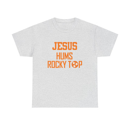 Jesus Hums Rocky Top Tee | Christian Football Tennessee Vols Shirt