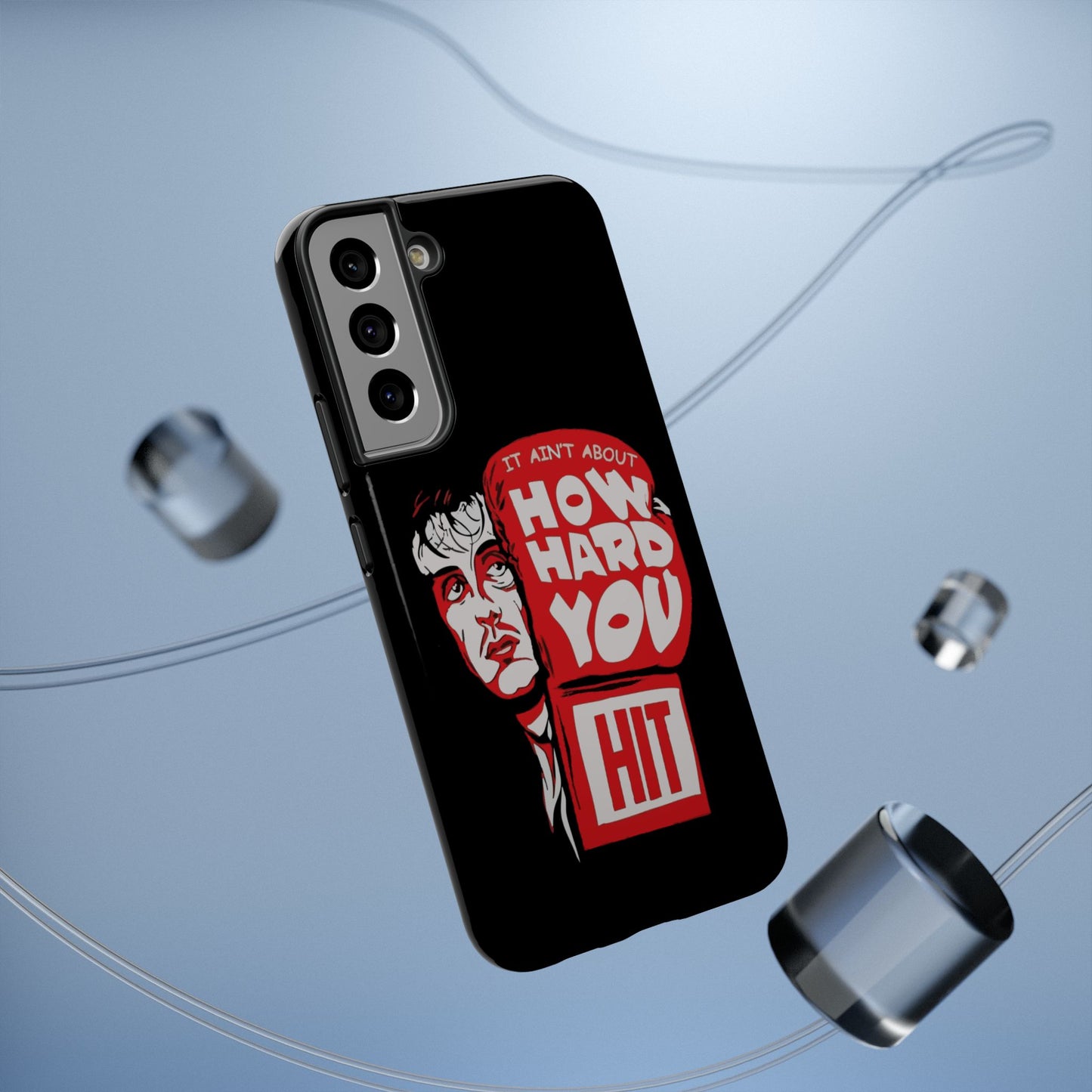 Impact-Resistant Phone Case, Rugged Smartphone Cover, Tough Phone Protection, Inspirational Gift, Motivational Tech Accessory