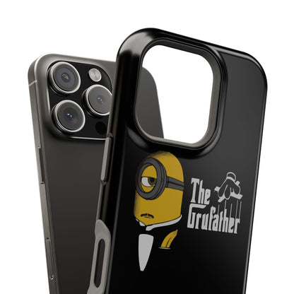 Magnetic Tough Cases: The Gruffather Phone Cover, Gift for Minions Fans, Unique Cell Phone Case, Durable Protective Case, Fun Cartoon Design