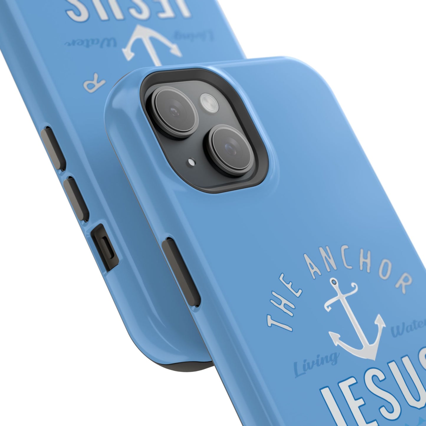 Jesus Anchor Phone Case, Christian Tech Accessories, Inspirational Gifts, Unique Phone Covers, Faith-Based Decor