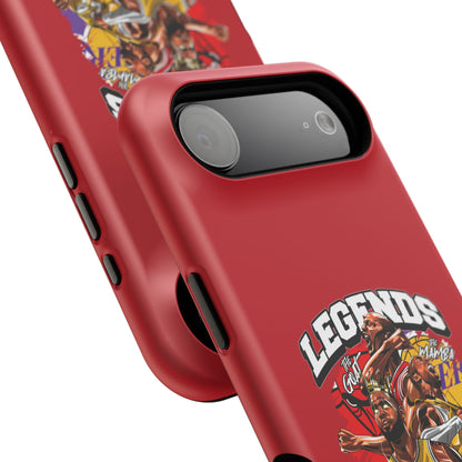 Legends Basketball Graphic Phone Case — Impact-Resistant iPhone Cover