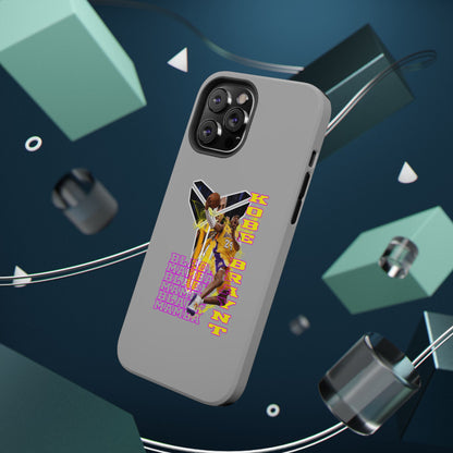 Impact-Resistant Phone Case — Bold Retro Basketball Graphic