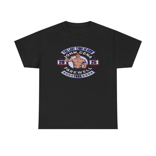 Wrestling Tribute Tee, John Cena Farewell Shirt, Unisex Graphic Tee, Fan Merchandise, Gift for Sports Lovers