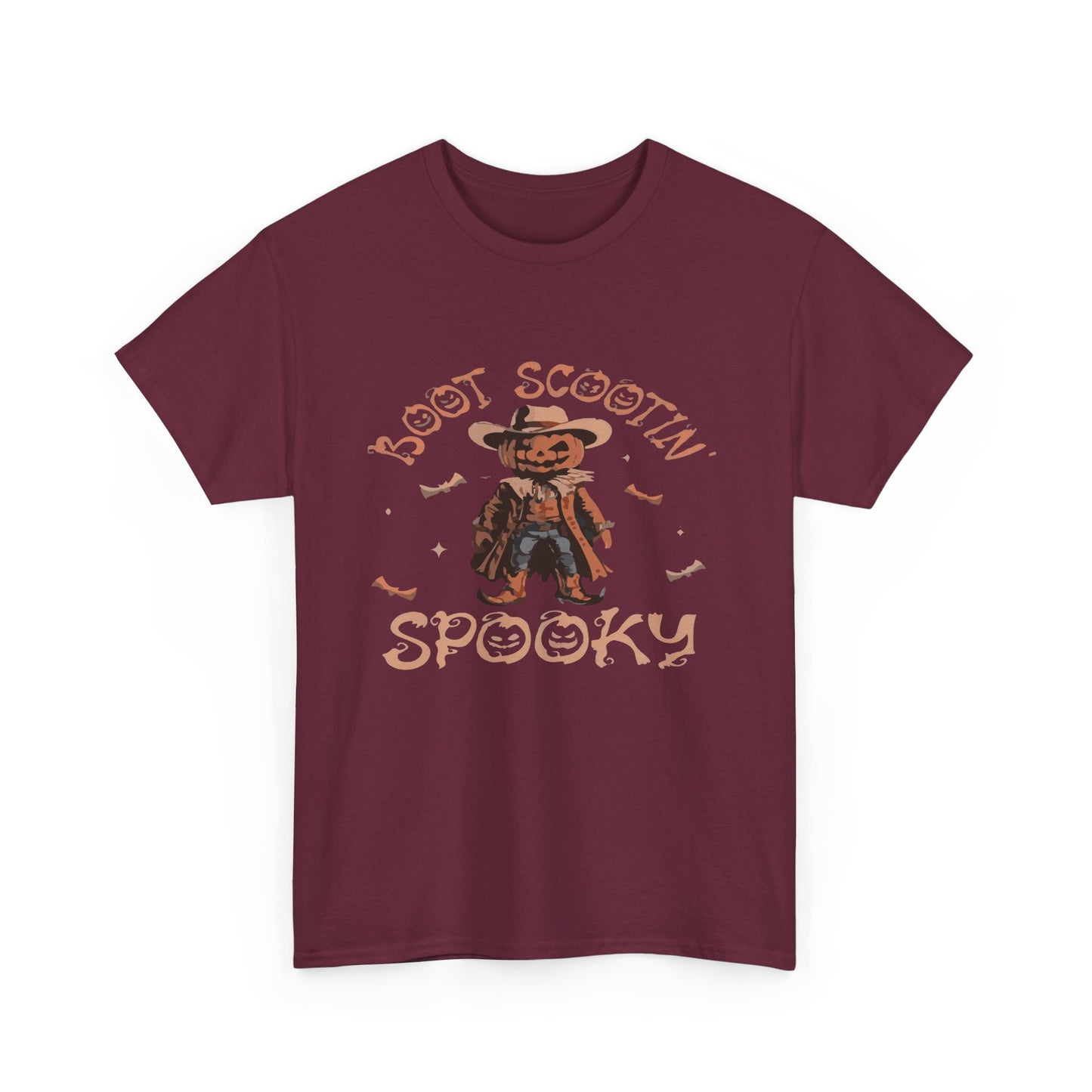 Spooky Cowboy Tee, Unisex Heavy Cotton T-Shirt, Halloween Costume, Fall Fashion, Fun Casual Wear, Gift for Friends, Boot Scootin' [...]