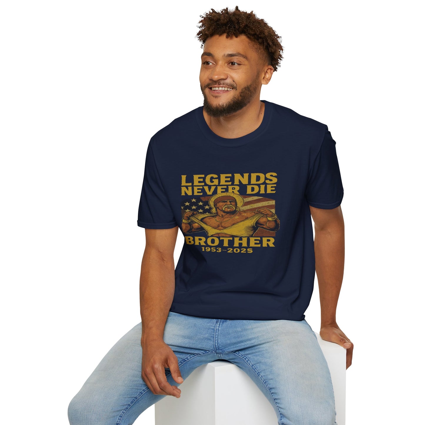 Legends Never Die Brother Memorial T-Shirt – Vintage Tribute Tee (1952–2023)