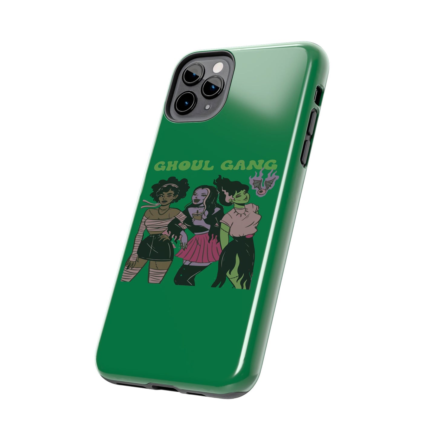 Ghoul Gang Tough Phone Case, Phone Accessory, Halloween Gift, Spooky Aesthetic, Durable Protection, Trendy Design