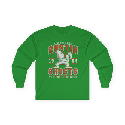 Ghostbusters Long Sleeve Tee, Halloween Shirt, Movie Merchandise, Unisex Tee, Ghosts Apparel, Fan Gift