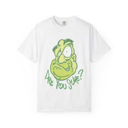 Unisex Garment-Dyed T-Shirt with Quirky Cartoon Design - Perfect for Casual Wear, Gifting, Parties, and Everyday Comfort